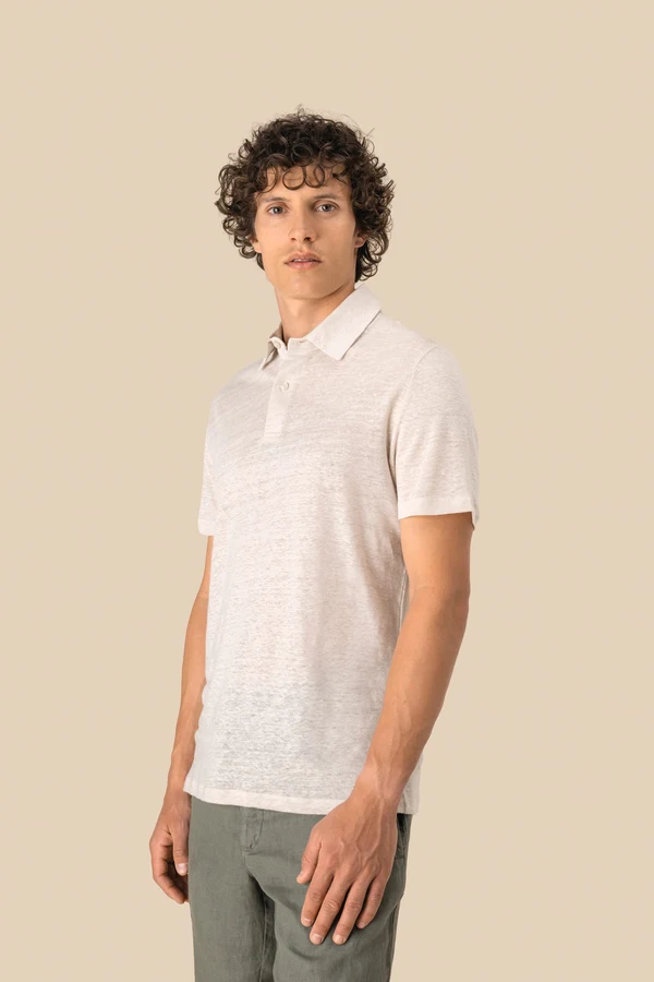 Herren-Poloshirts aus Leinen