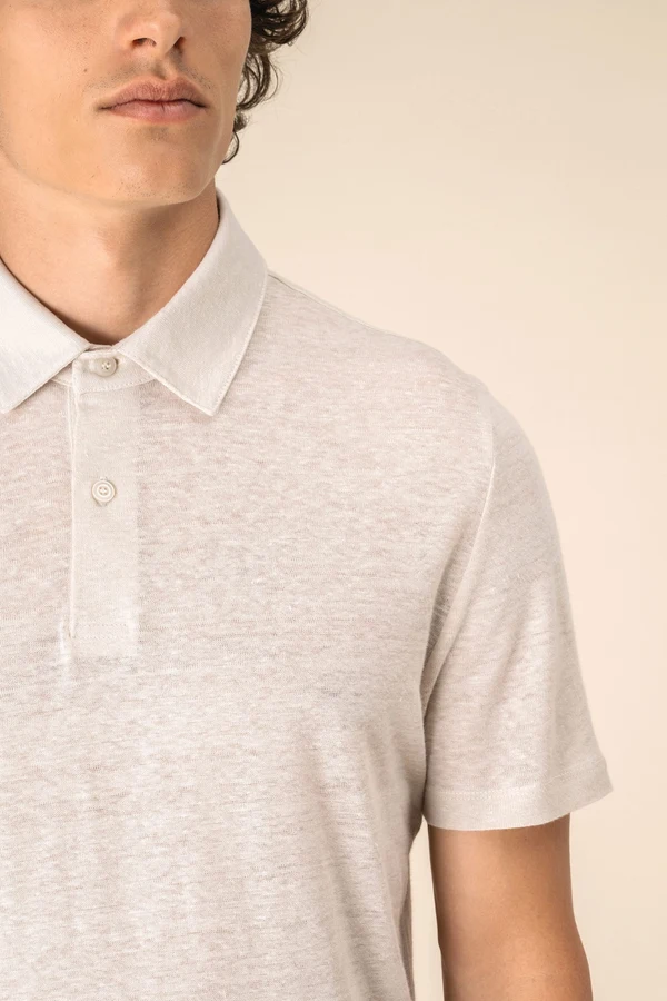 Herren-Poloshirts aus Leinen