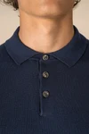 Umweltfreundliches Herren-Polohemd aus Strick