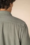 Umweltfreundliche ausgewaschene Herren-Hemdjacke aus Kord