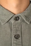 Umweltfreundliche ausgewaschene Herren-Hemdjacke aus Kord