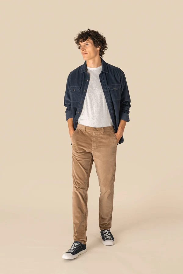 Umweltfreundliche Herren-Hose aus Kord