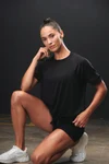 T-Shirt für Damen, oversized