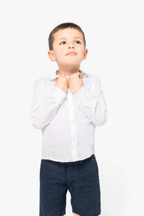 Leinenhemd für Kinder