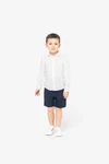 Bermuda-Shorts aus Leinen für Jungen