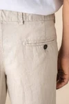 Bermuda-Shorts aus Leinen für Herren