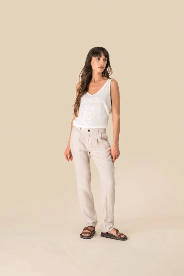 Leinenhose für Damen