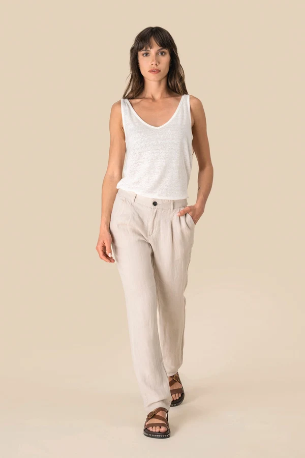 Leinenhose für Damen