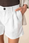 Leinenshorts für Damen