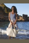 Strandtasche mit Reißverschluss<br/>