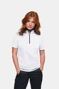 HAKRO Damen Zip-Shirt Piqué MIKRALINAR® ECO