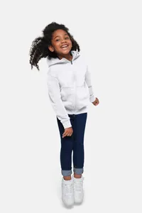 HAKRO Kinder Kapuzen-Sweatjacke Bio-Baumwolle