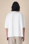 Das Unisex-T-Shirt Boxy aus recycelter Baumwolle
