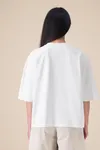 Das Unisex-T-Shirt Boxy aus recycelter Baumwolle