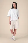 Das Unisex-T-Shirt Boxy aus recycelter Baumwolle
