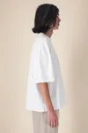 Das Unisex-T-Shirt Boxy aus recycelter Baumwolle
