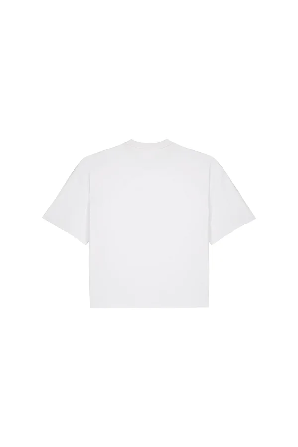 Das Unisex-T-Shirt Boxy aus recycelter Baumwolle