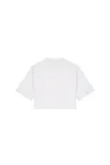Das kurze Damen-T-Shirt aus recycelter Baumwolle