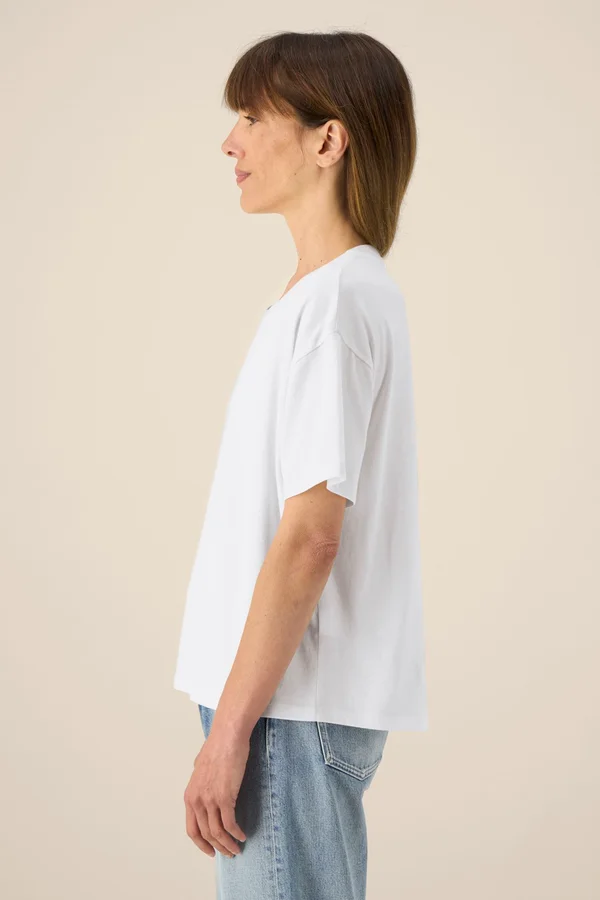 Das Damen-T-Shirt aus Baumwolle-TENCEL™ Modal