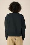 Das Boxy Rundhals-Unisex-Sweatshirt aus recycelter Baumwolle