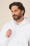 Der Unisex-Hoodie aus recycelter Baumwolle
