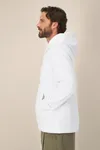Der Unisex-Hoodie aus recycelter Baumwolle