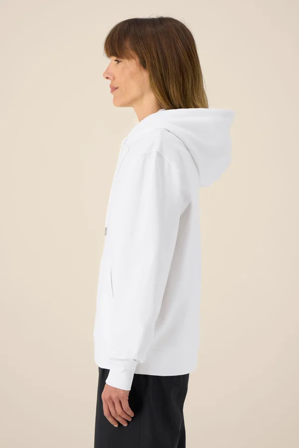 Der Unisex-Hoodie aus recycelter Baumwolle