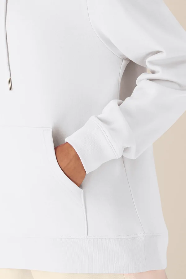 Der Damen-Hoodie aus recycelter Baumwolle