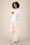 Der Damen-Hoodie aus recycelter Baumwolle