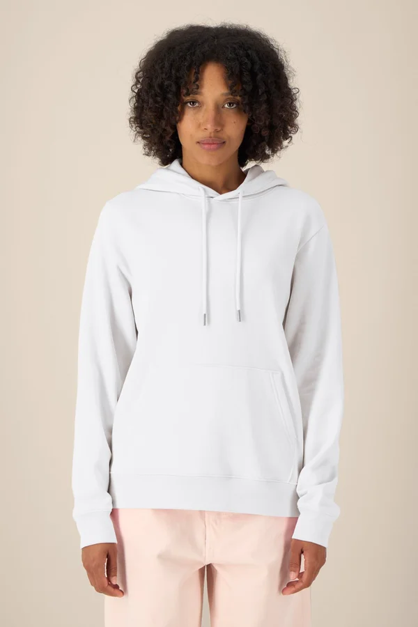 Der Damen-Hoodie aus recycelter Baumwolle