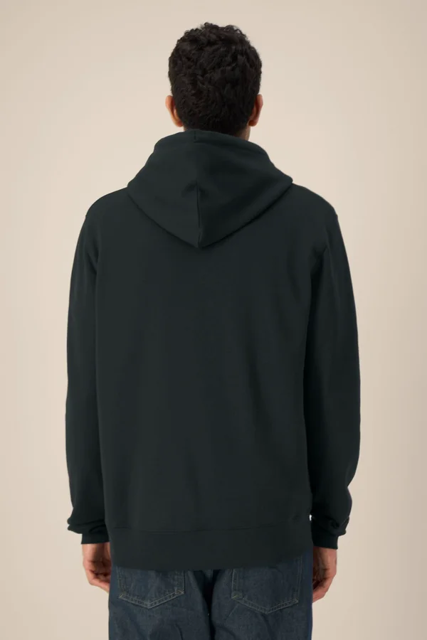Der Unisex-Zip-Hoodie aus Baumwolle-TENCEL™ Modal