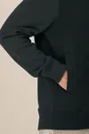 Der Unisex-Zip-Hoodie aus Baumwolle-TENCEL™ Modal