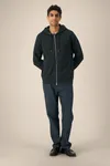 Der Unisex-Zip-Hoodie aus Baumwolle-TENCEL™ Modal