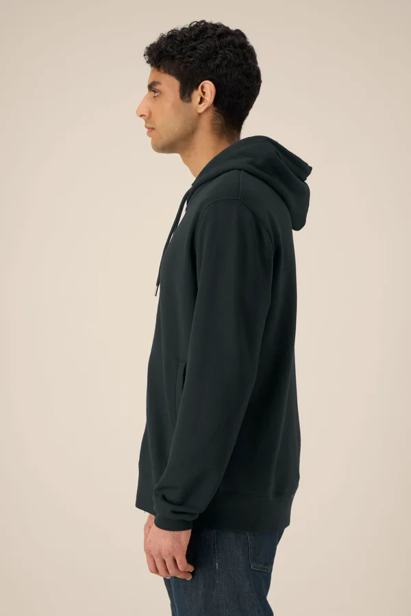 Der Unisex-Zip-Hoodie aus Baumwolle-TENCEL™ Modal