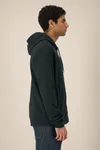Der Unisex-Zip-Hoodie aus Baumwolle-TENCEL™ Modal