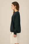 Das Damen-Rundhals-Sweatshirt aus Baumwolle-TENCEL™ Modal