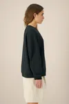 Das Damen-Rundhals-Sweatshirt aus Baumwolle-TENCEL™ Modal
