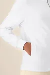 Das Unisex-Sweatshirt mit Reißverschluss und Stehkragen
