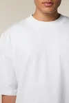 Das Oversized Unisex-T-Shirt mit Stehkragen