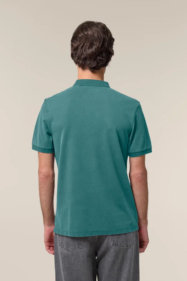 Das Garment-Dyed Unisex-Polo