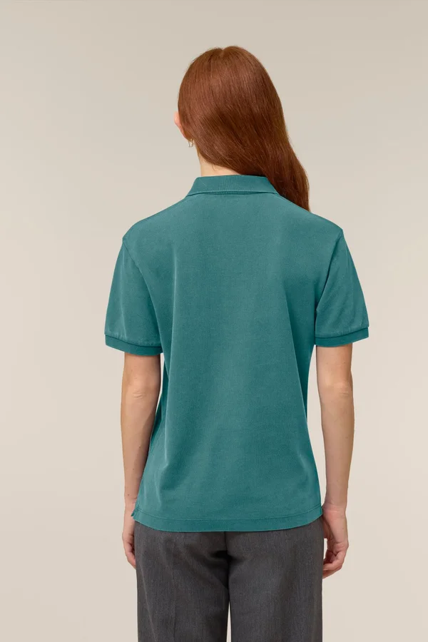 Das Garment-Dyed Unisex-Polo