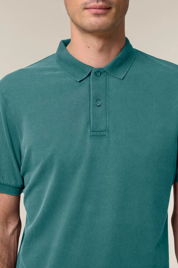 Das Garment-Dyed Unisex-Polo