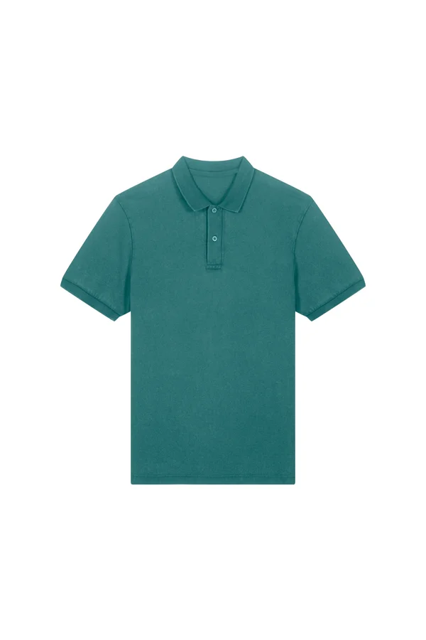 Das Garment-Dyed Unisex-Polo