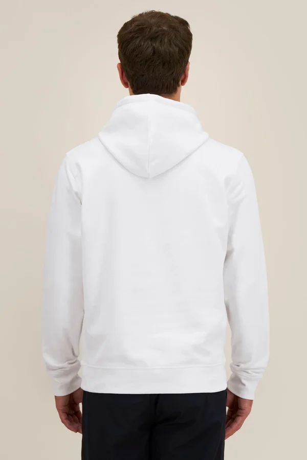 Der Unisex-Hoodie mit Seitentaschen