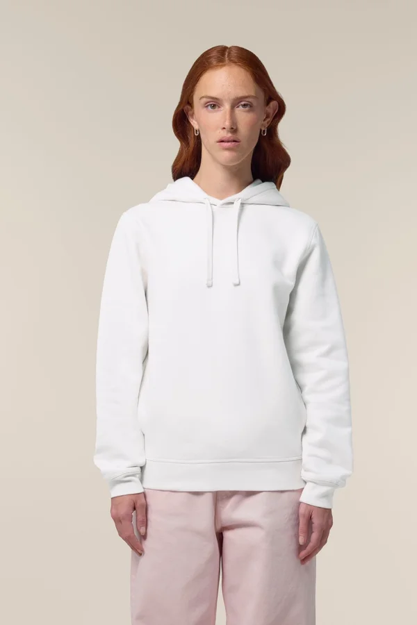Der Unisex-Hoodie mit Seitentaschen