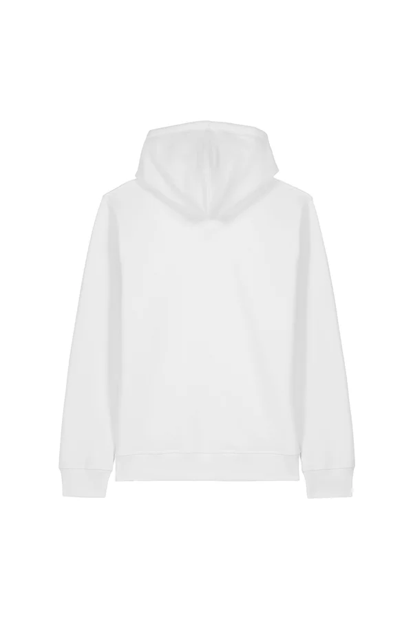 Der Unisex-Hoodie mit Seitentaschen