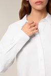 Das Relaxed Damen-Popelinehemd