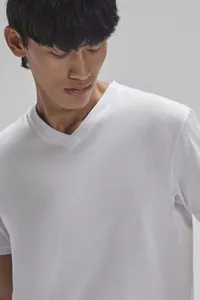 T-Shirt mit V-Ausschnitt #150