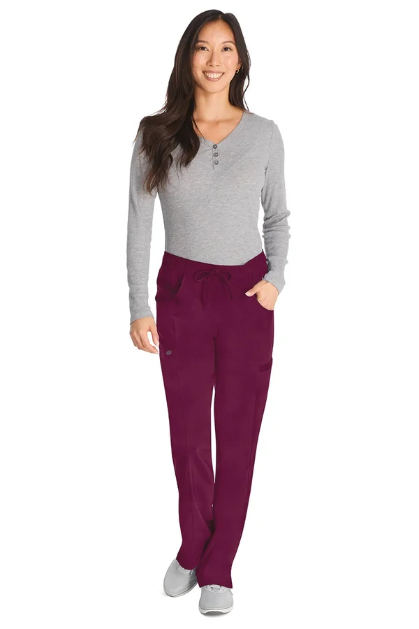 Damenhose mit mittlerem Bund und Kordelzug