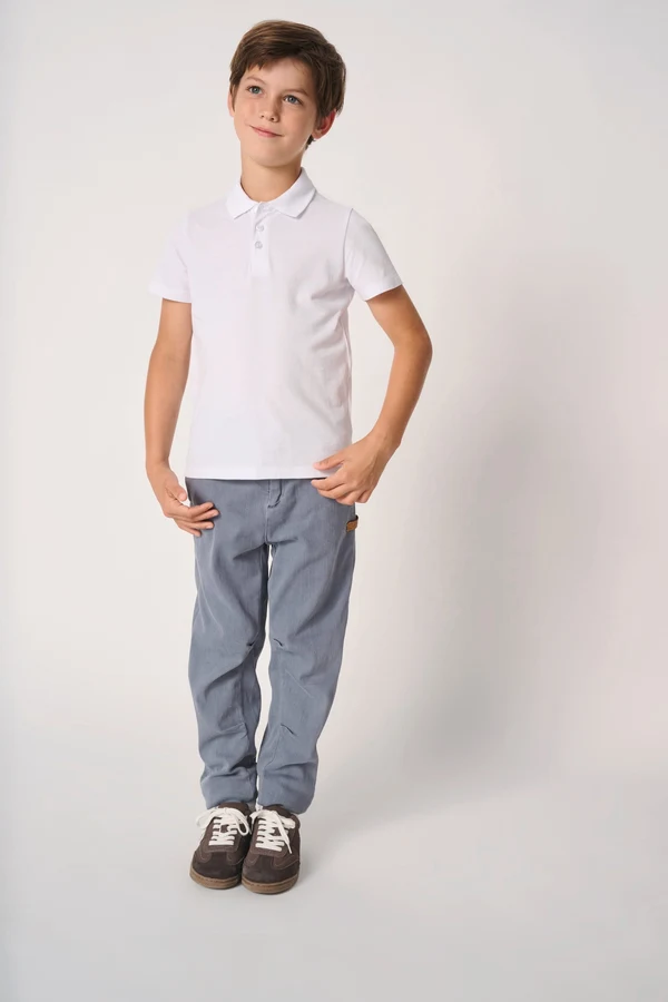 Kinder Piqué-Poloshirt
